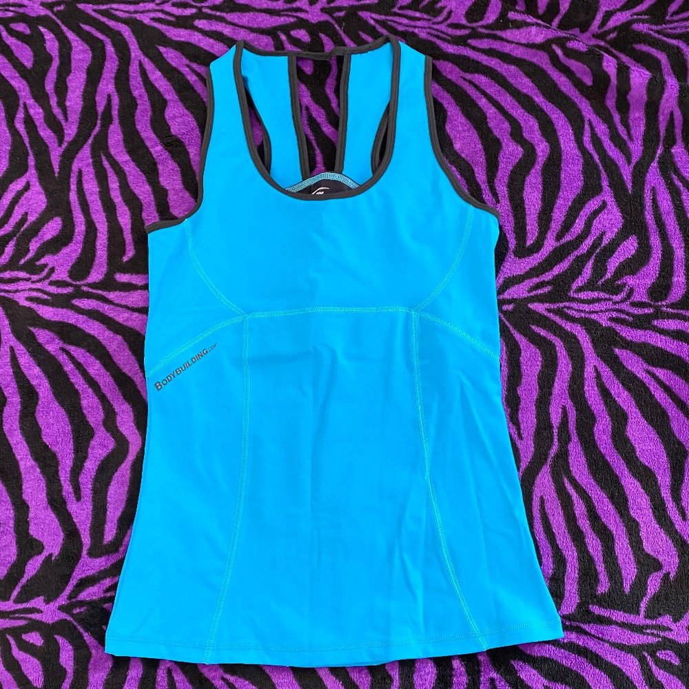 Bodybuilding.com Women's Siren Tank, Ocean, Medium